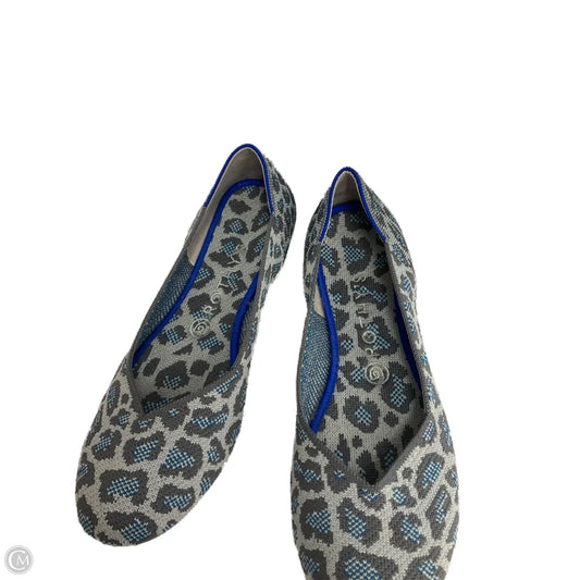 Shoes Flats By Rothys In Animal Print, Size: 9.5