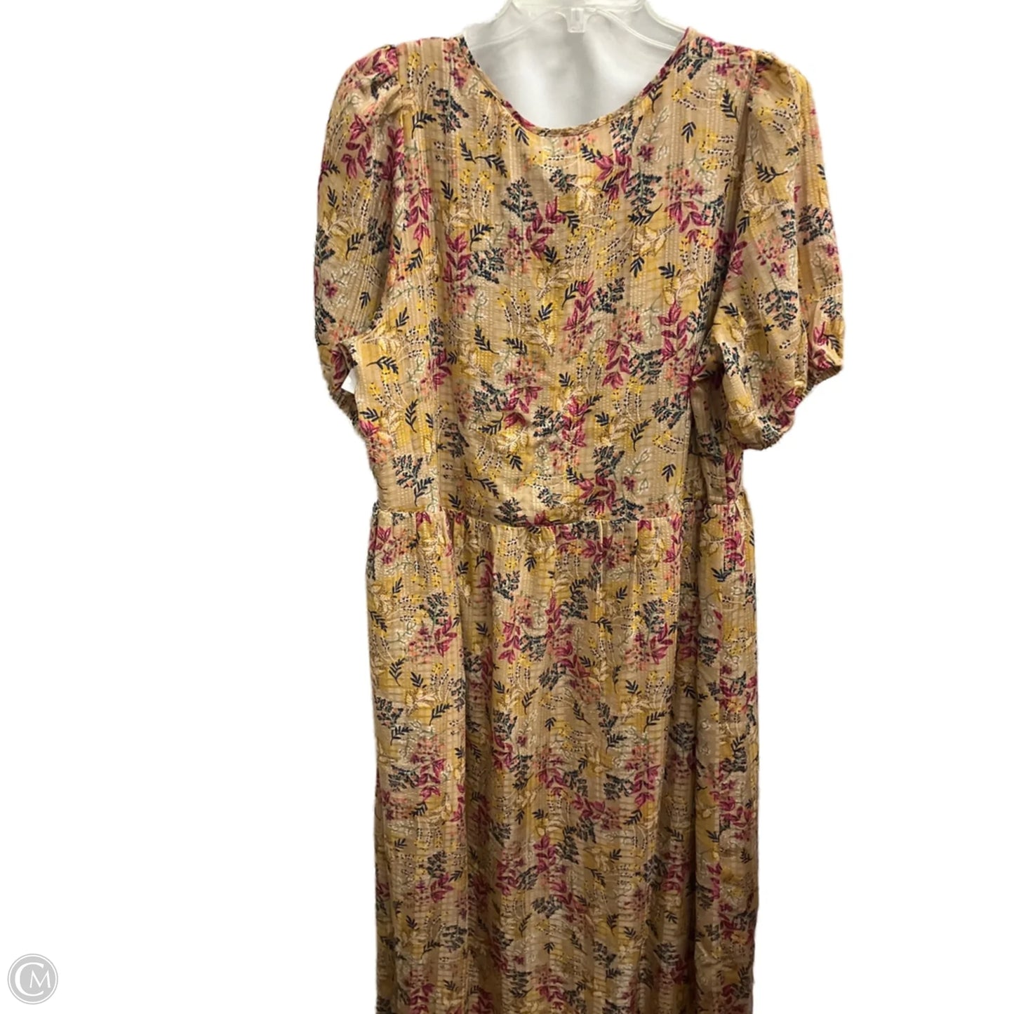 Dress Casual Maxi By Loft In Brown, Size: Xl
