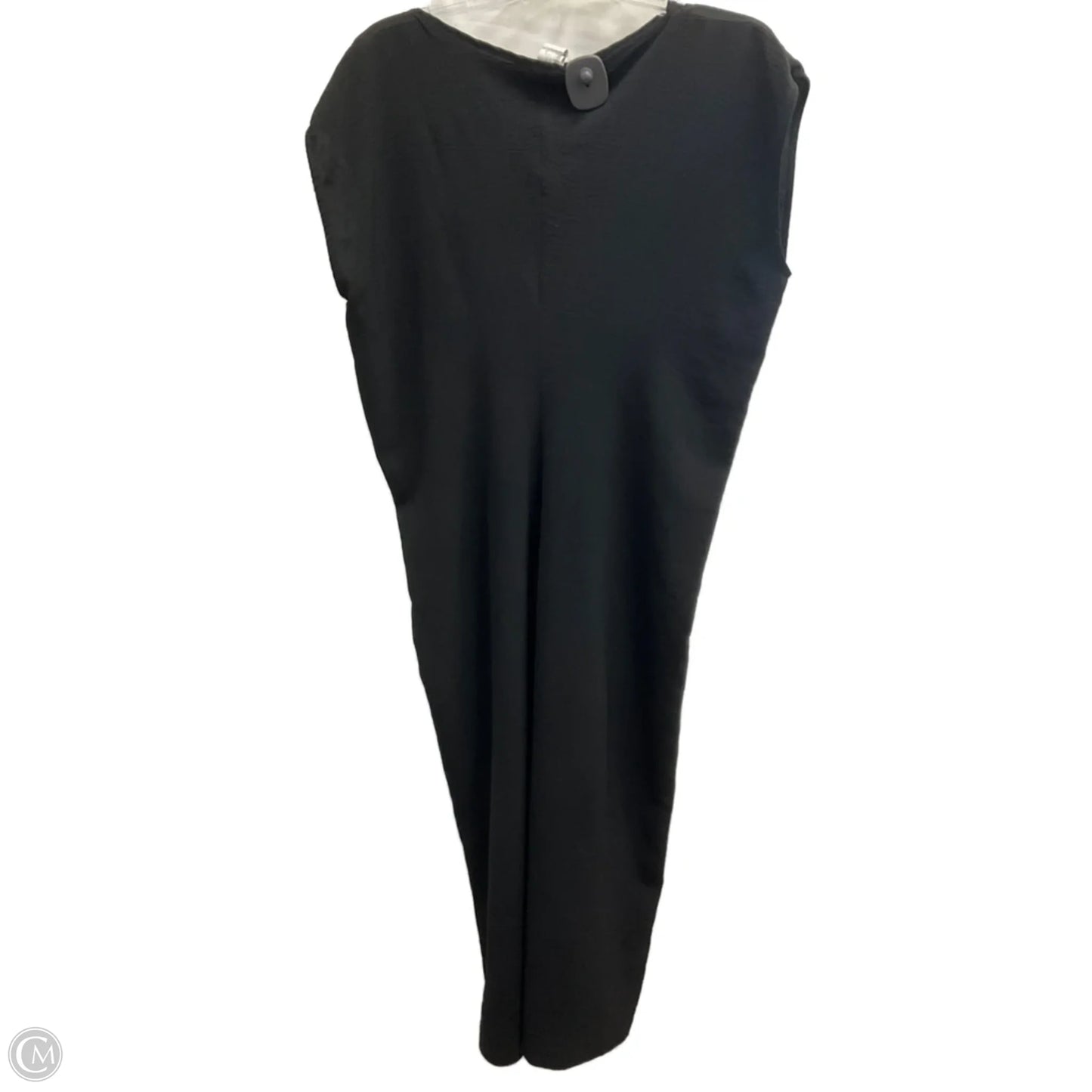 Dress Casual Midi By Zara In Black, Size: L