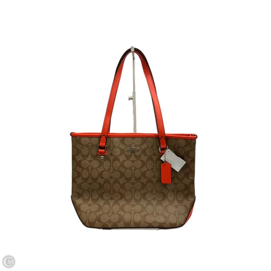 Handbag Designer By Coach, Size: Medium
