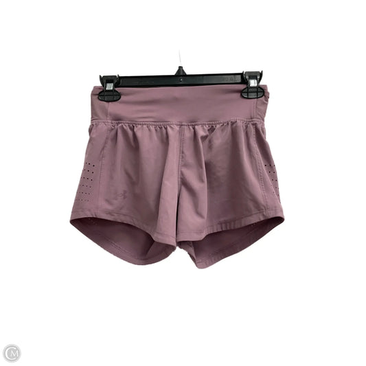 Athletic Shorts By Under Armour In Purple, Size: Xs