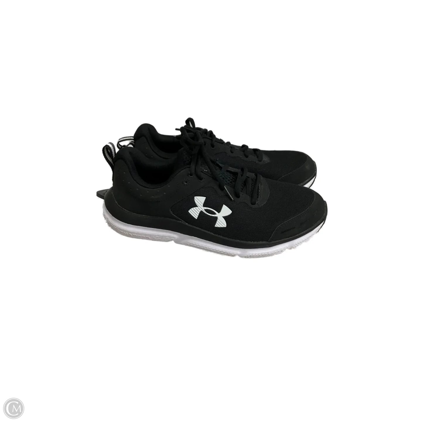 Shoes Athletic By Under Armour In Black & White, Size: 9.5