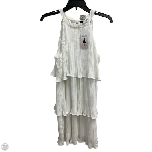 Dress Casual Short By Cmb In White, Size: M