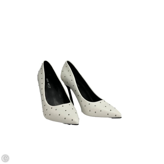 Shoes Heels Stiletto By Nine West In White, Size: 7