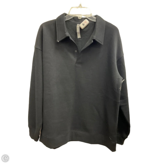 Sweater By Mondetta In Black, Size: L