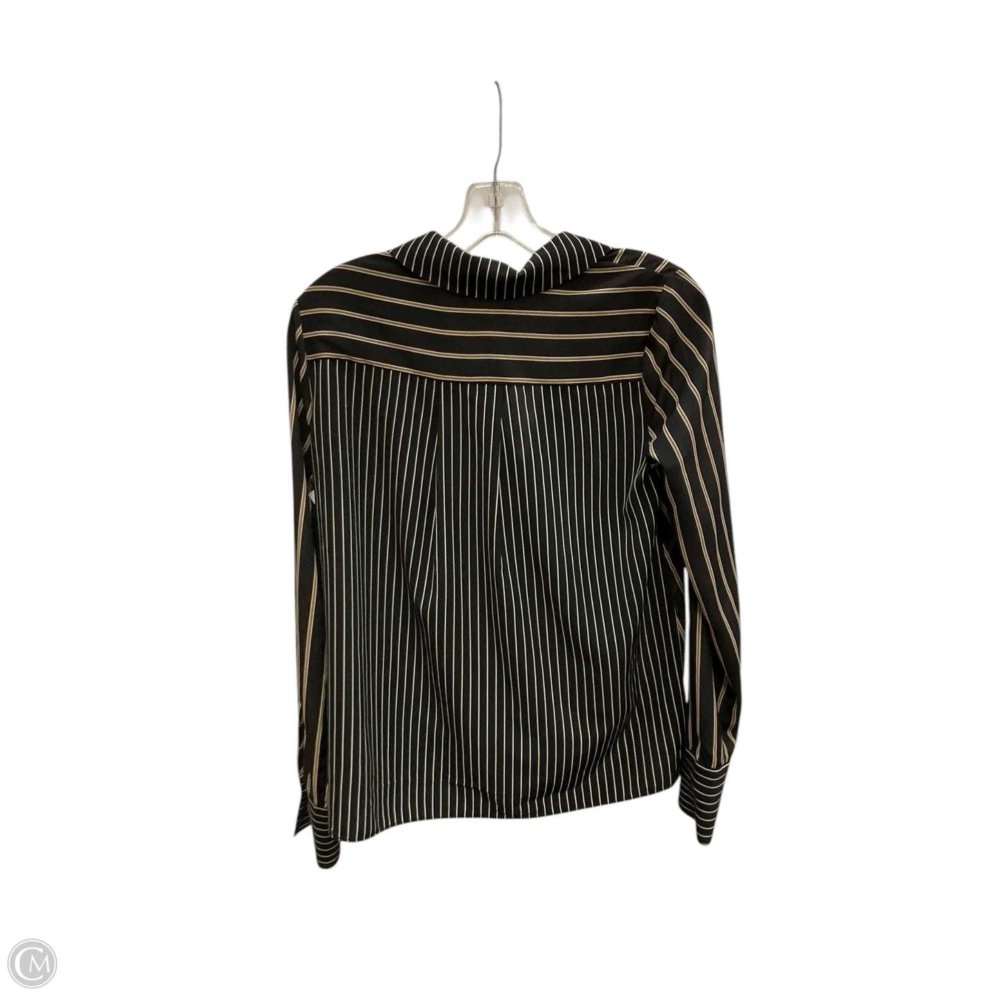 Top Long Sleeve By Bailey 44 In Black & Brown, Size: Xs
