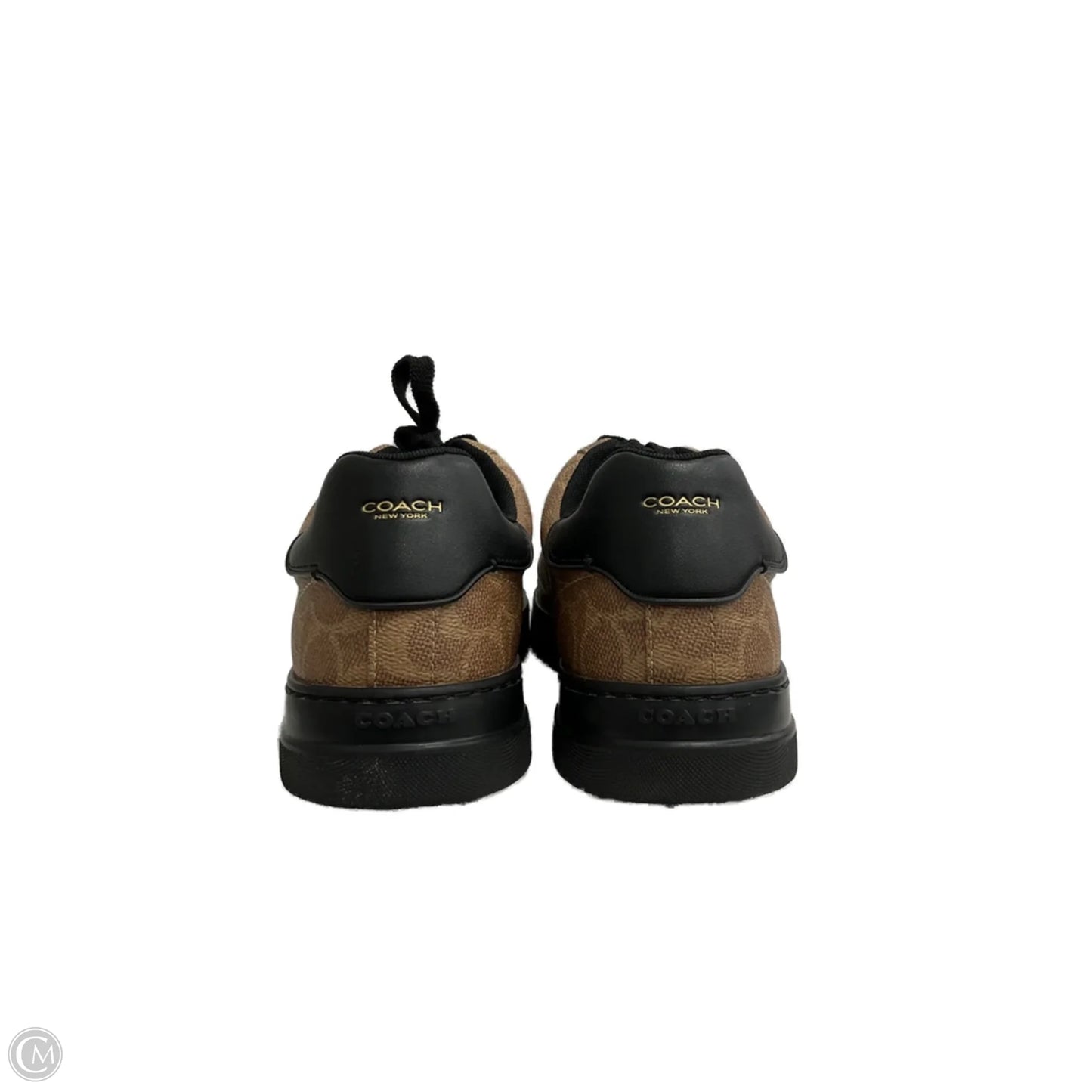 Shoes Designer By Coach In Black & Brown, Size: 9.5