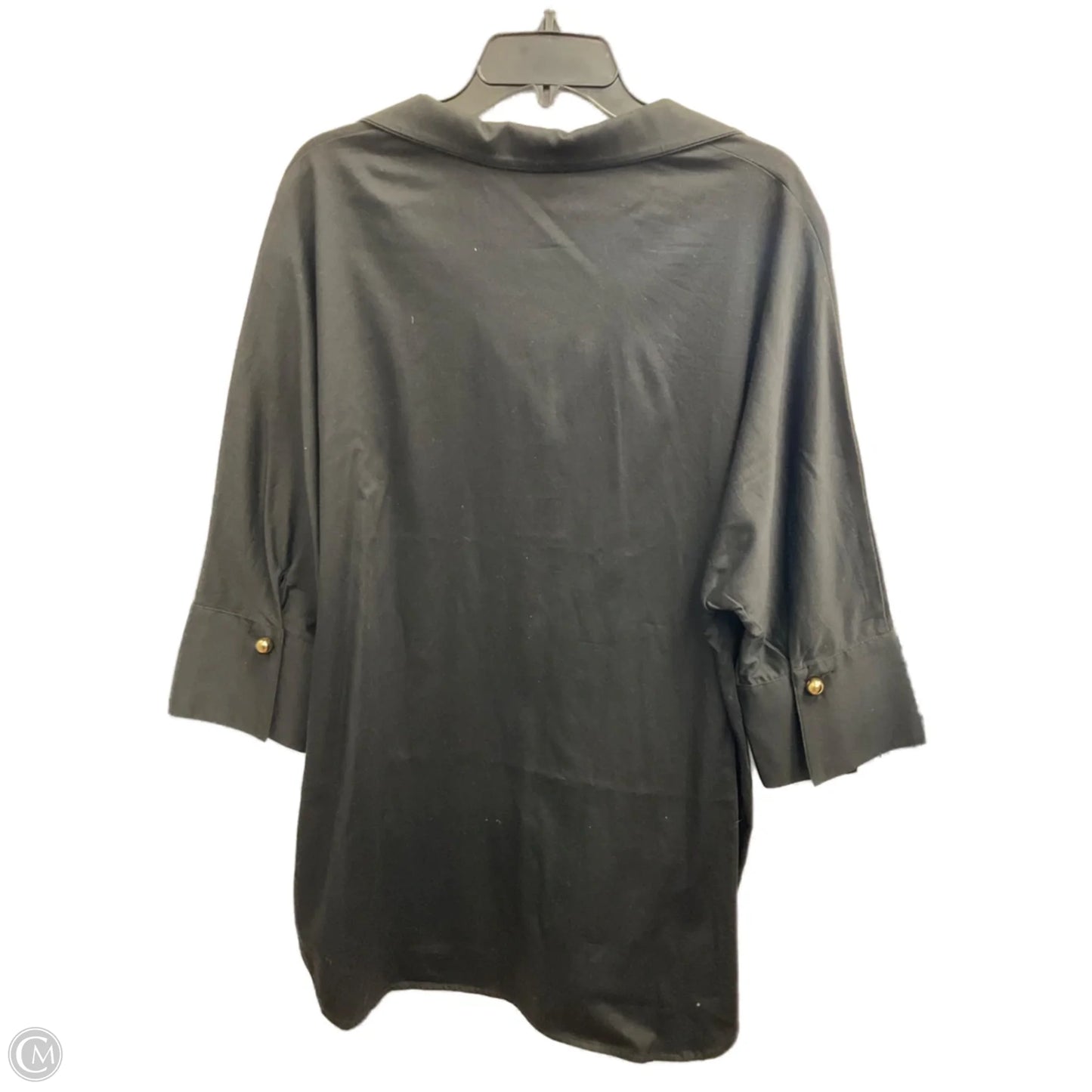 Top 3/4 Sleeve By Tuckernuck In Black, Size: Xl