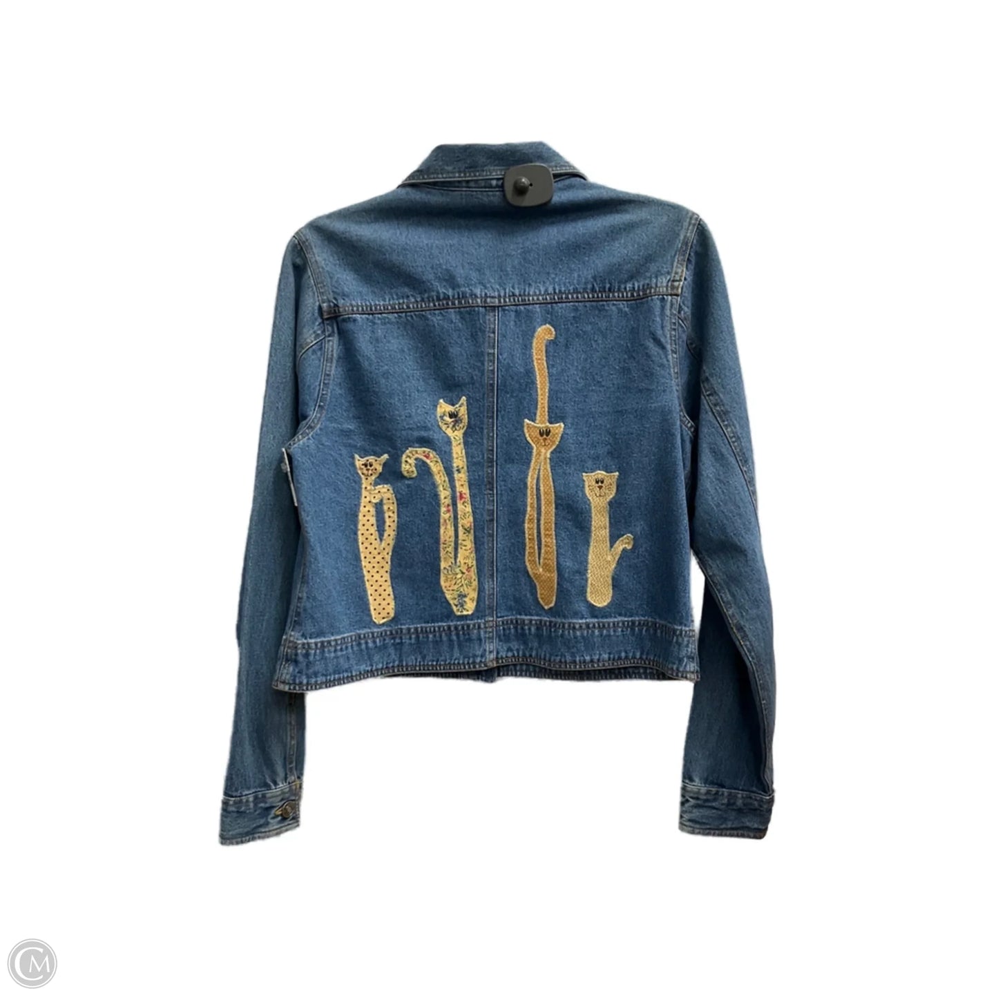 Jacket Denim By Cmc In Blue Denim, Size: L