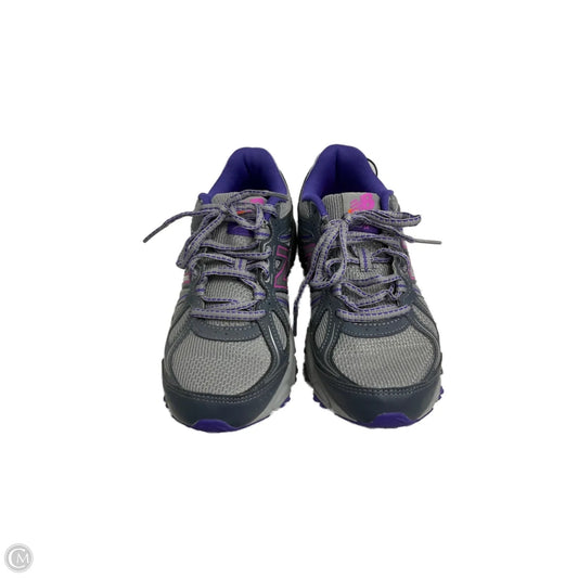 Shoes Athletic By New Balance In Grey & Purple, Size: 7