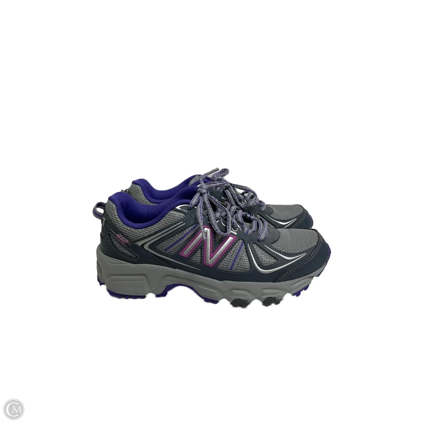 Shoes Athletic By New Balance In Grey & Purple, Size: 7