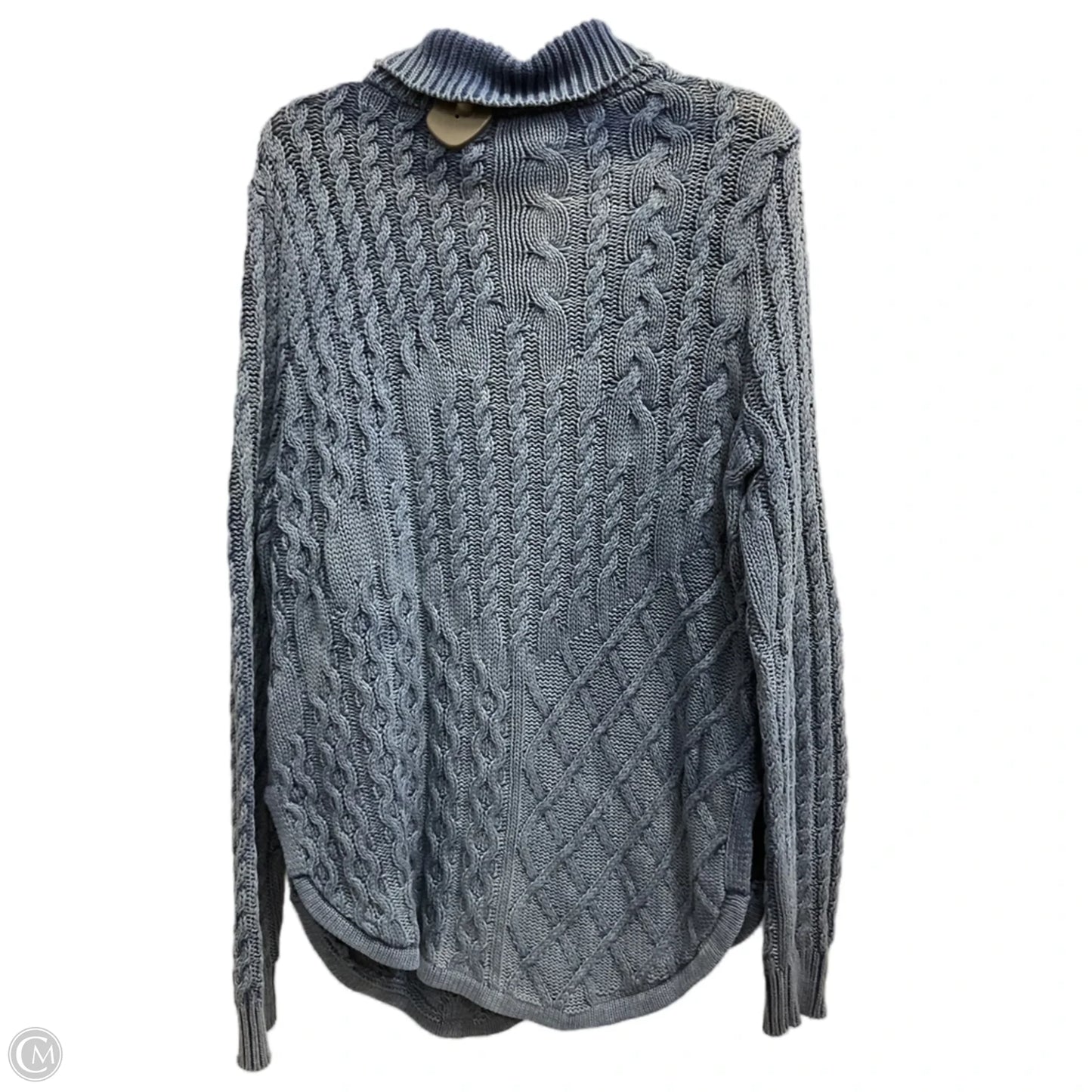 Sweater By Heather B In Blue, Size: Xl