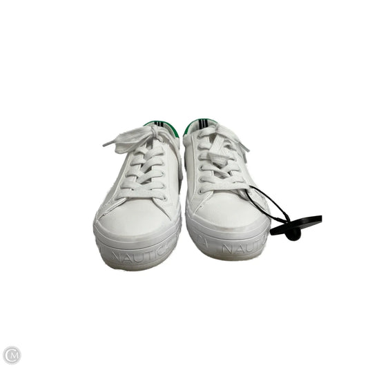 Shoes Sneakers By Nautica In White, Size: 7.5