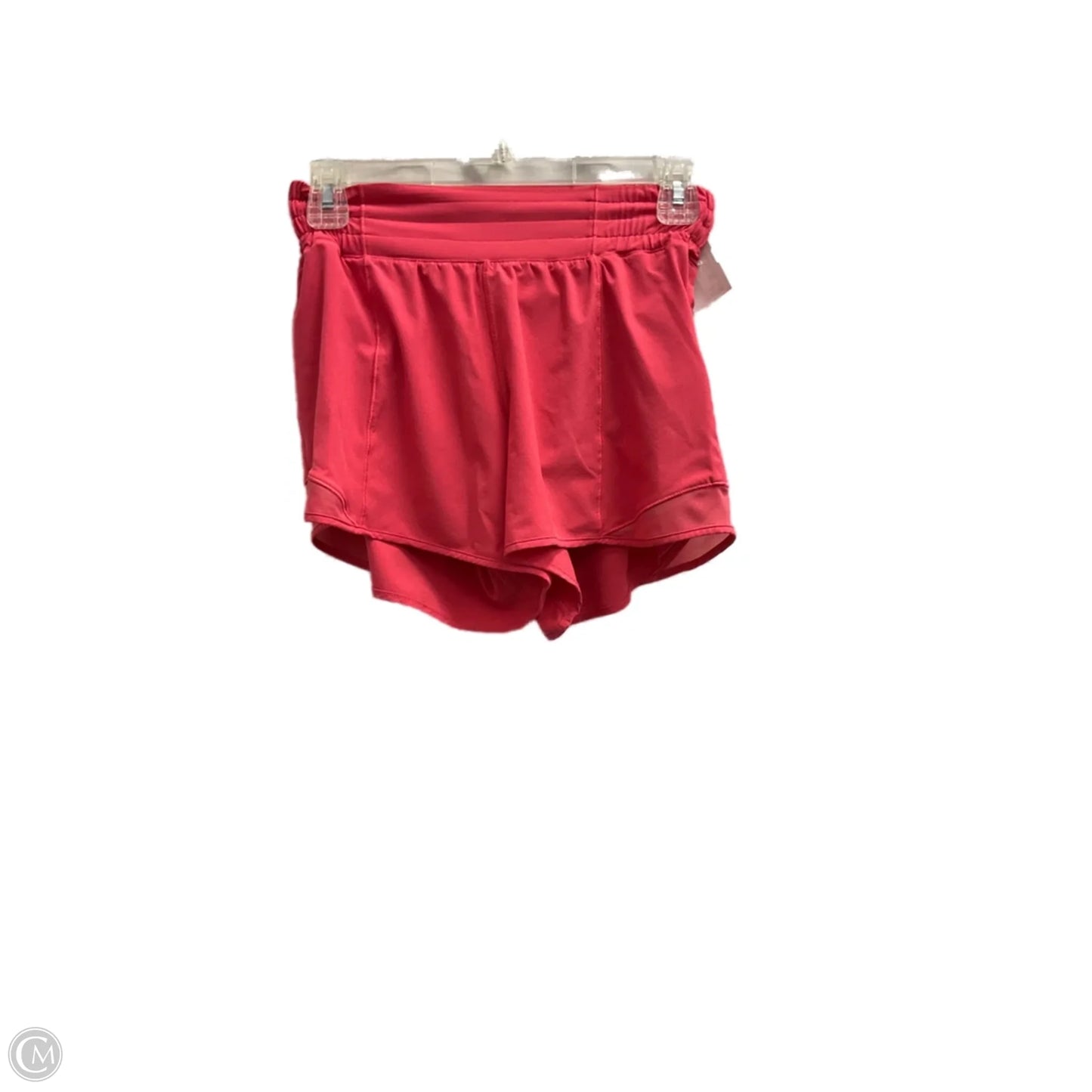 Athletic Shorts By Lululemon In Pink, Size: 4
