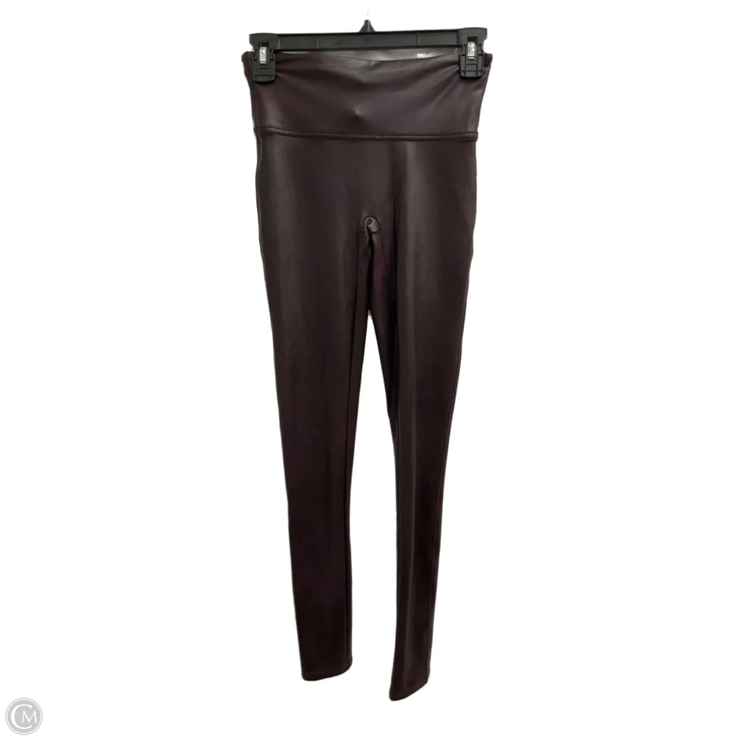 Pants Leggings By Spanx In Maroon, Size: Sp
