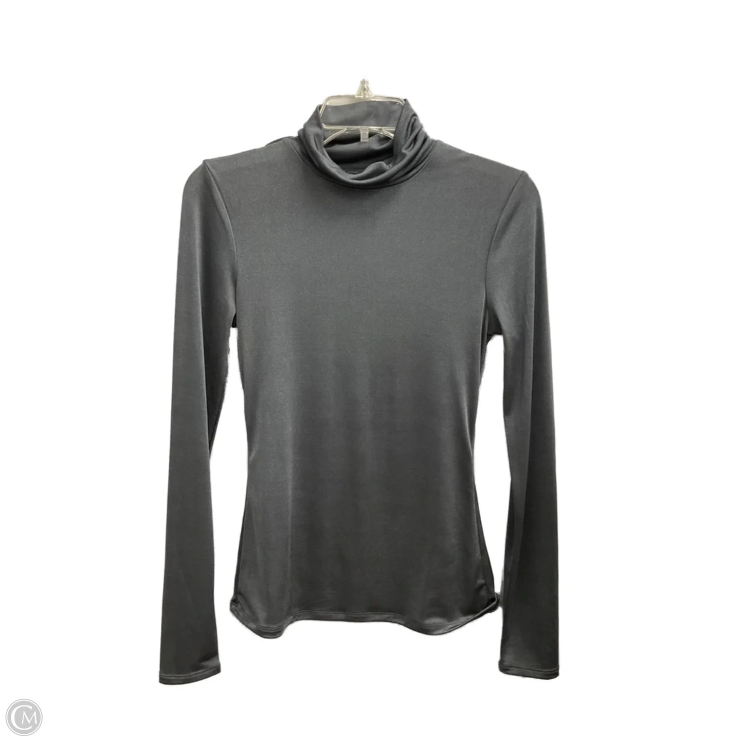 Top Long Sleeve By Bcbgmaxazria In Grey, Size: S