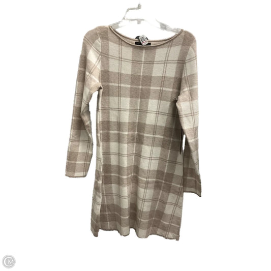 Dress Casual Midi By T Tahari In Brown & White, Size: M