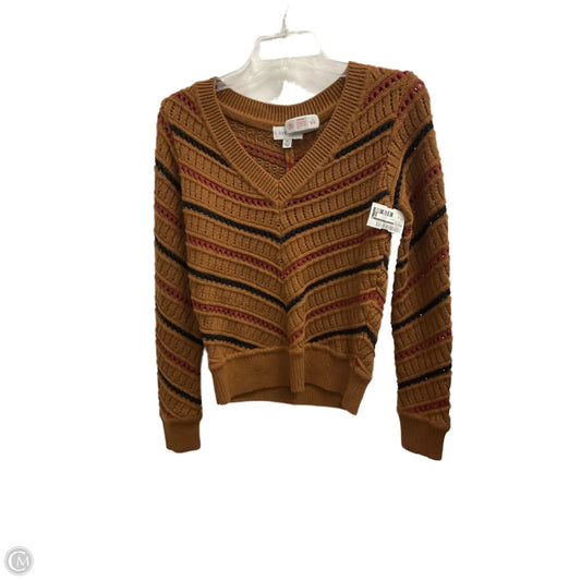 Sweater By Evereve In Black & Brown, Size: Xs
