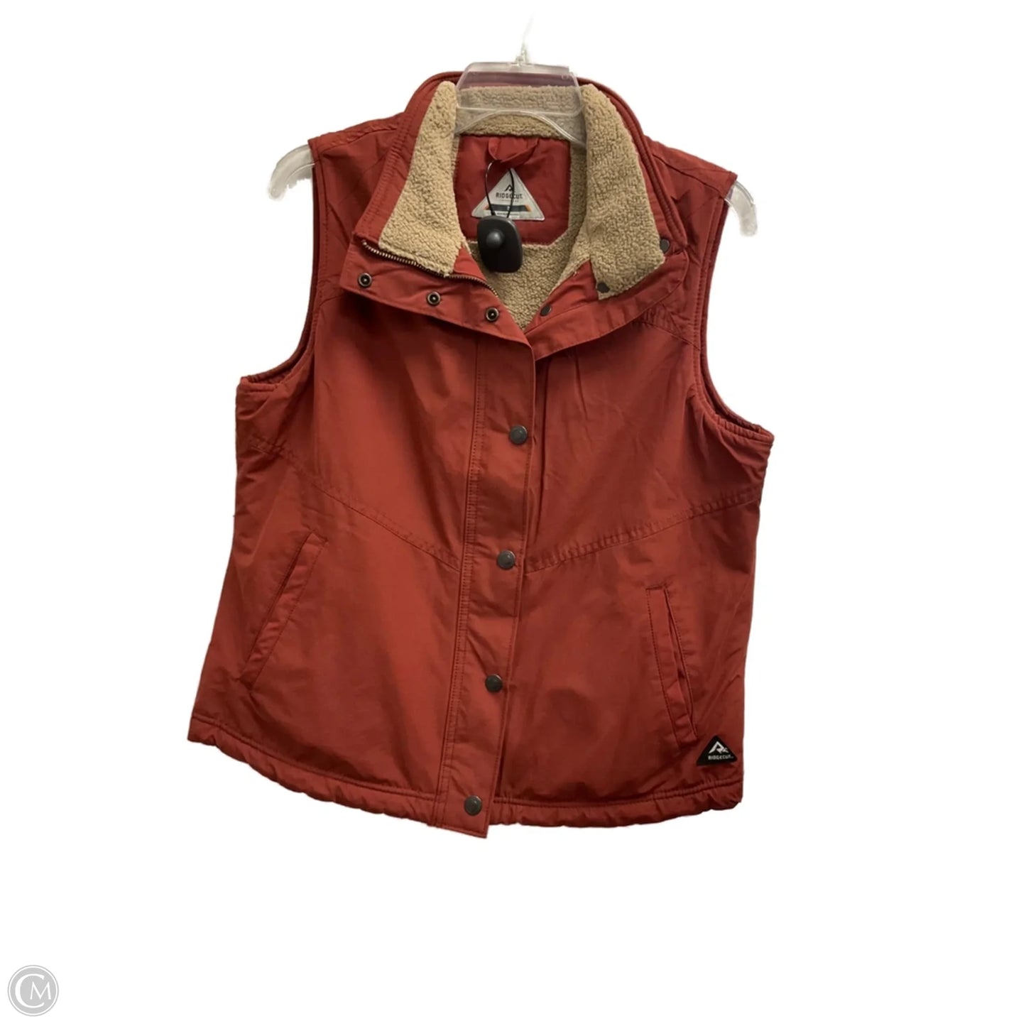 Vest Puffer & Quilted By Clothes Mentor In Red, Size: S