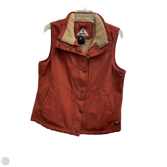 Vest Puffer & Quilted By Clothes Mentor In Red, Size: S