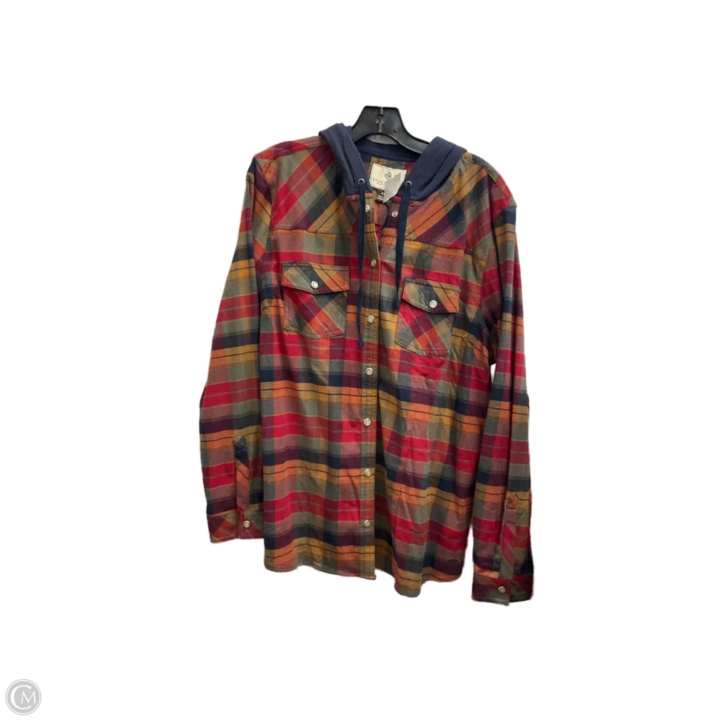 Jacket Other By Clothes Mentor In Plaid Pattern, Size: Xl