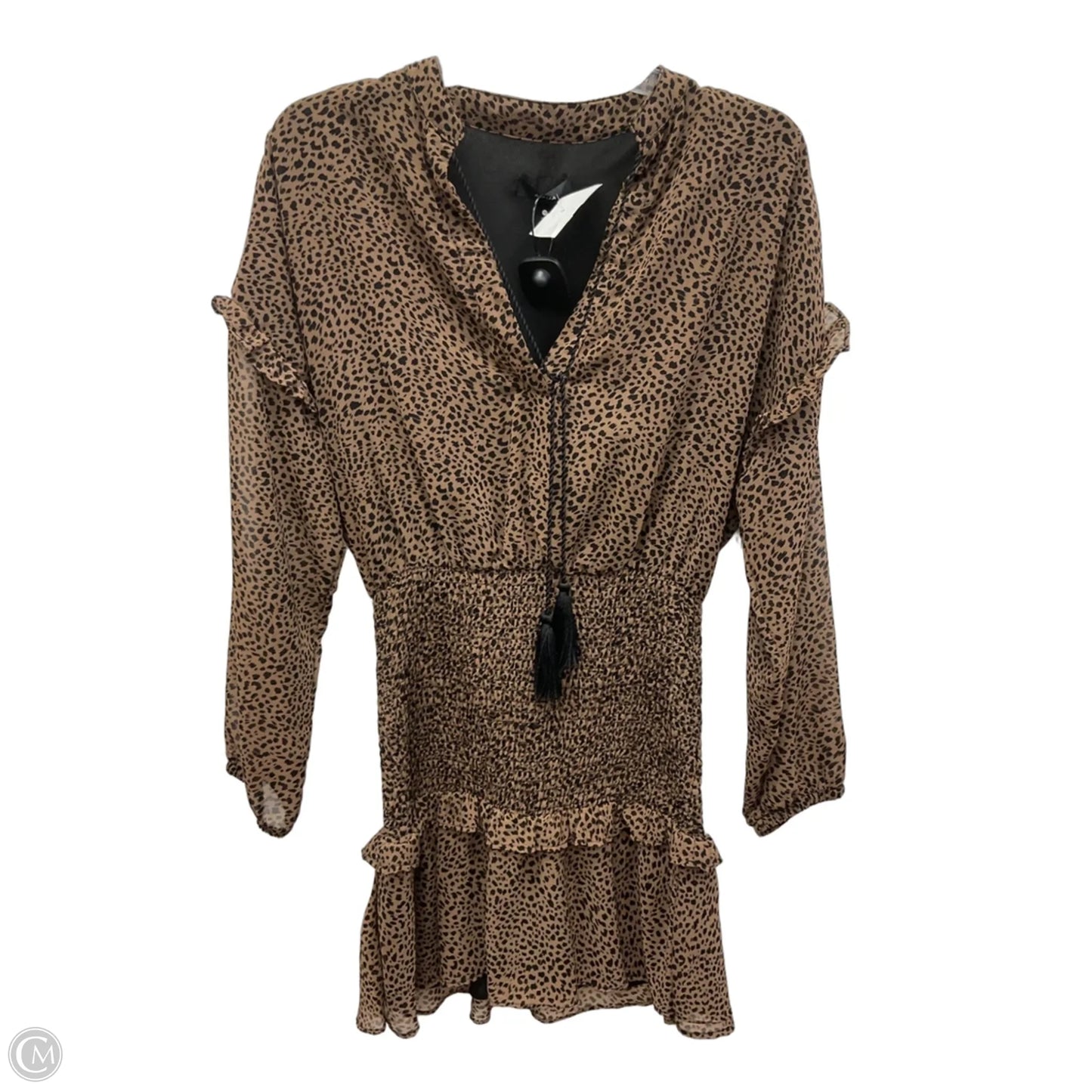 Dress Casual Short By Aqua In Animal Print, Size: Xs