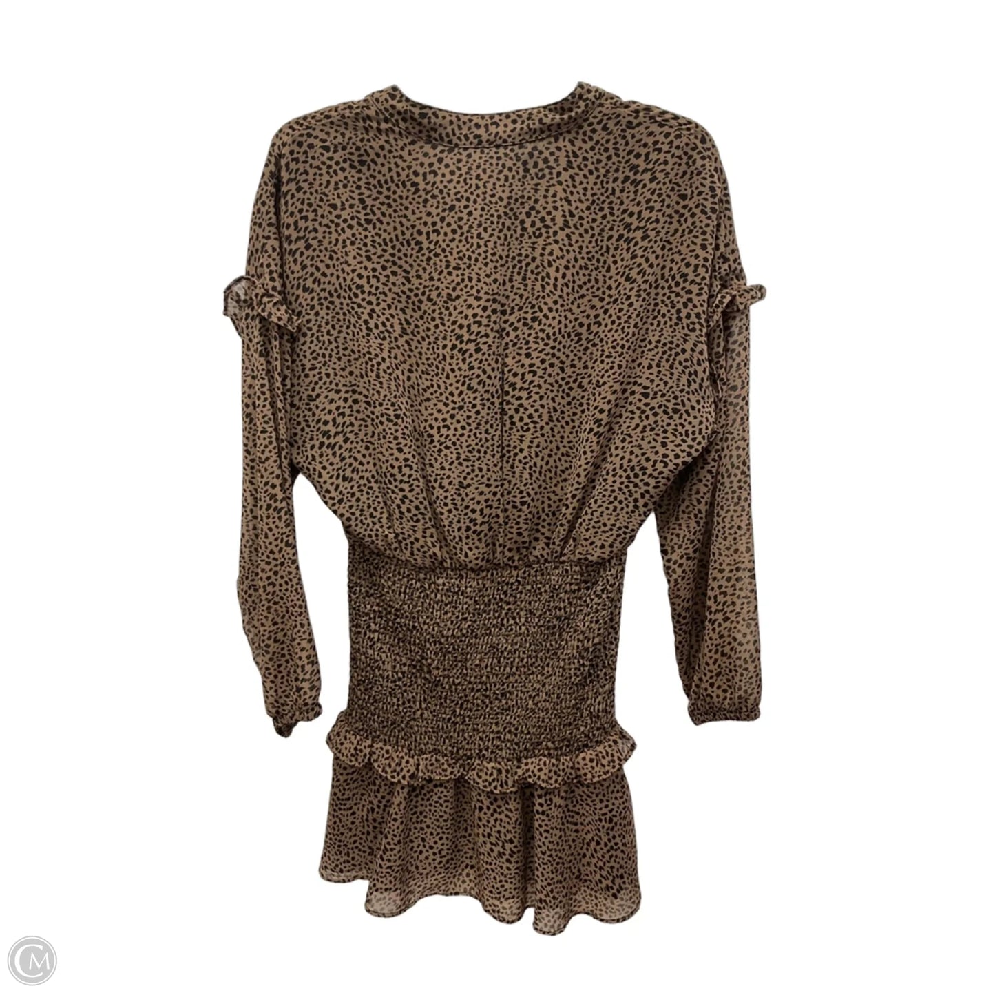Dress Casual Short By Aqua In Animal Print, Size: Xs