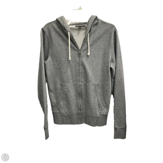 Athletic Jacket By J. Crew In Grey, Size: S