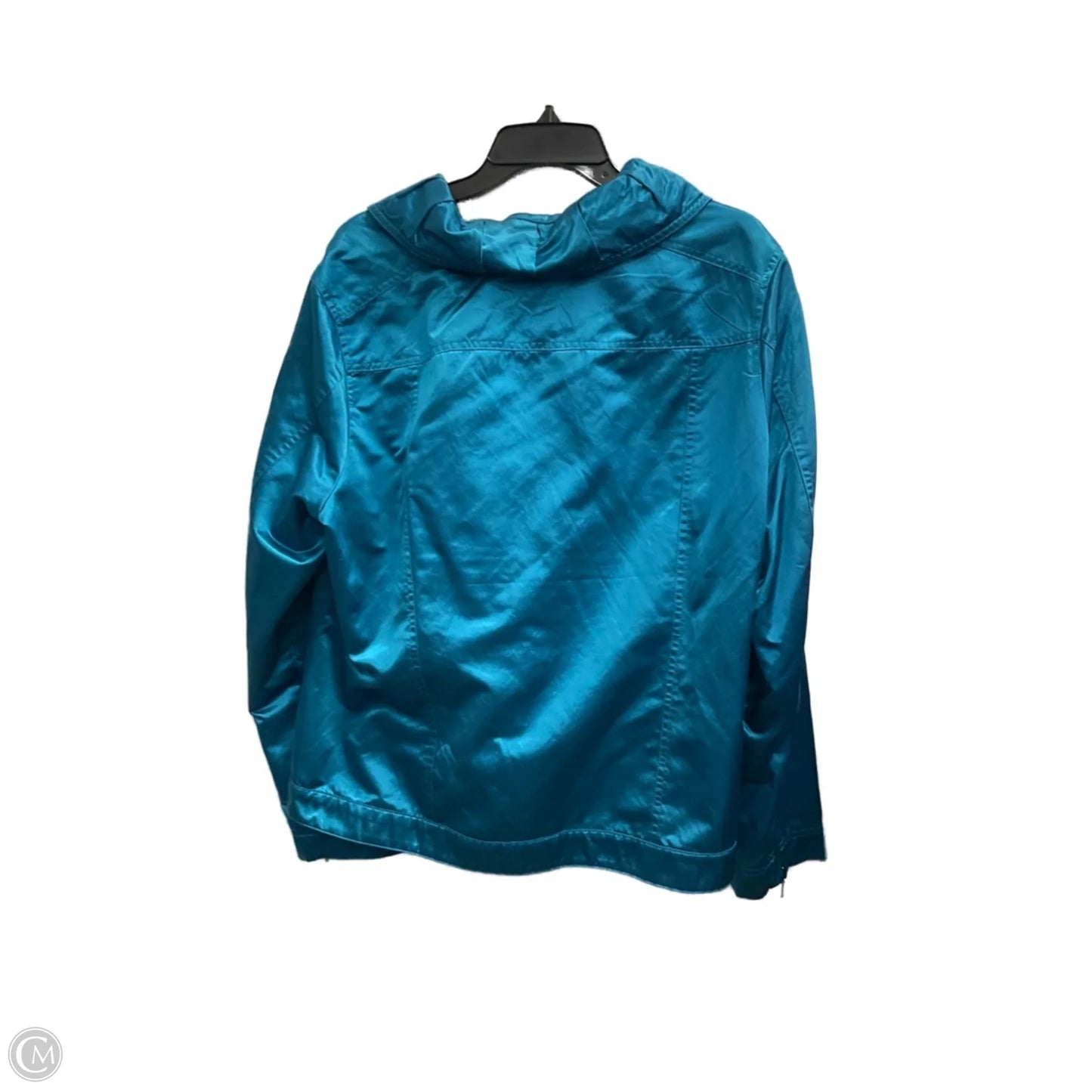 Jacket Other By Chicos In Blue, Size: Xl