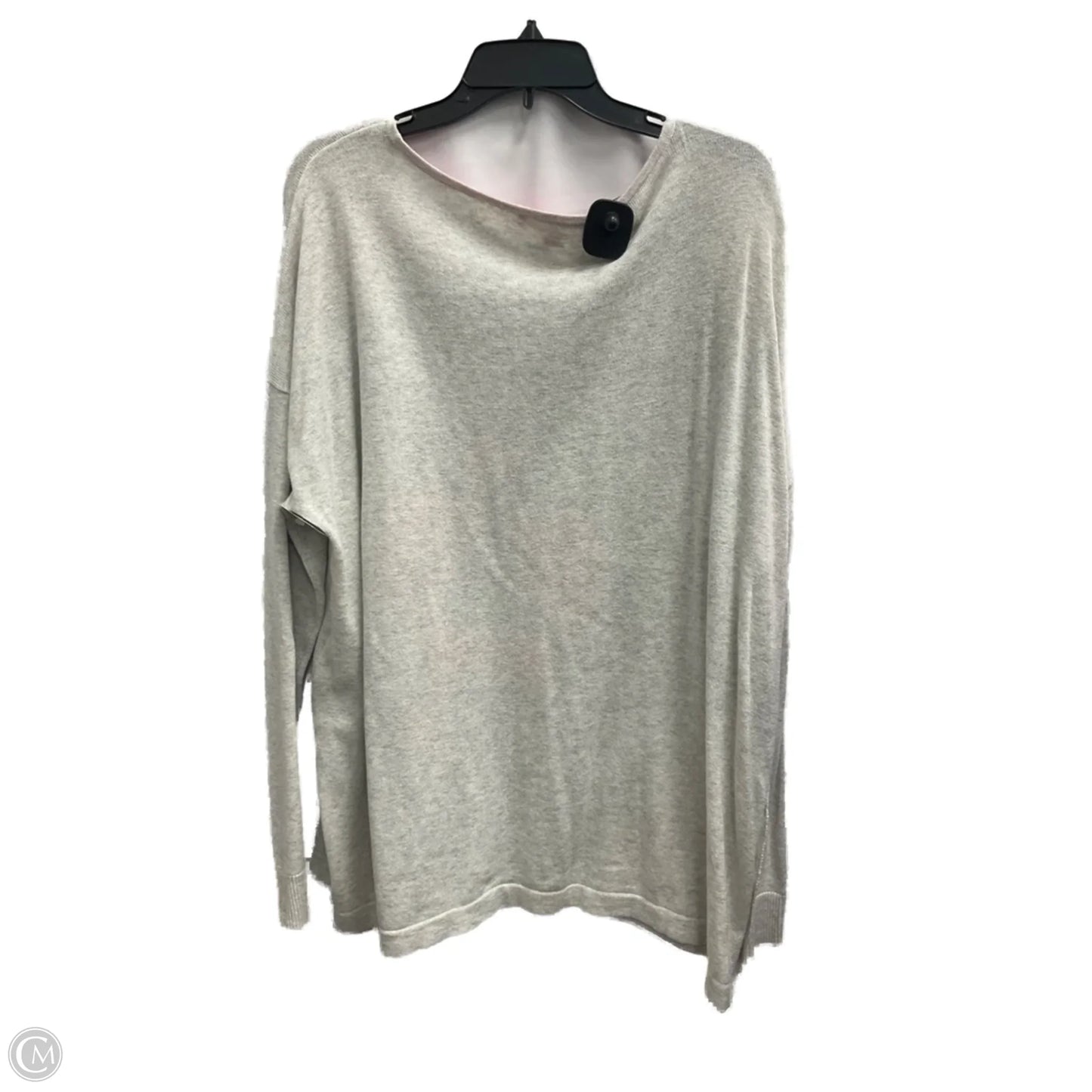 Top Long Sleeve Designer By Lilly Pulitzer In Grey & Pink, Size: Xl