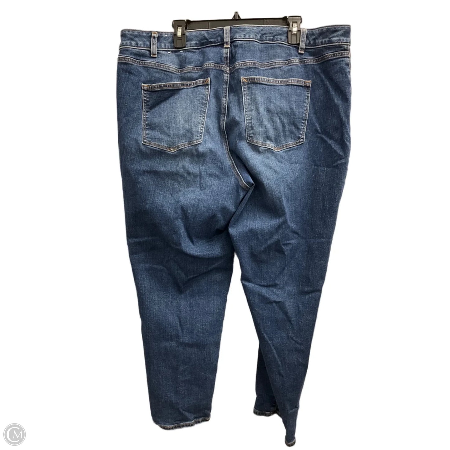 Jeans Boot Cut By Talbots In Blue Denim, Size: 18