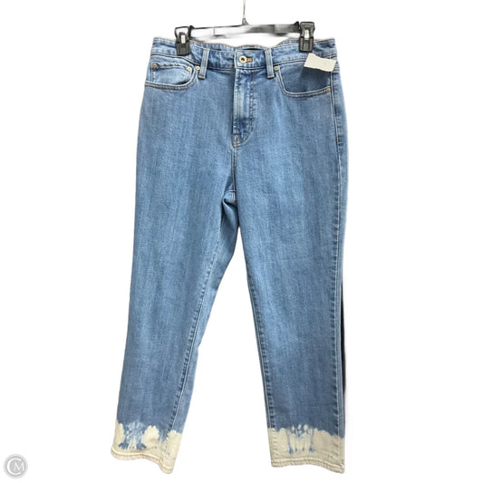 Jeans Boot Cut By Talbots In Blue Denim, Size: 8