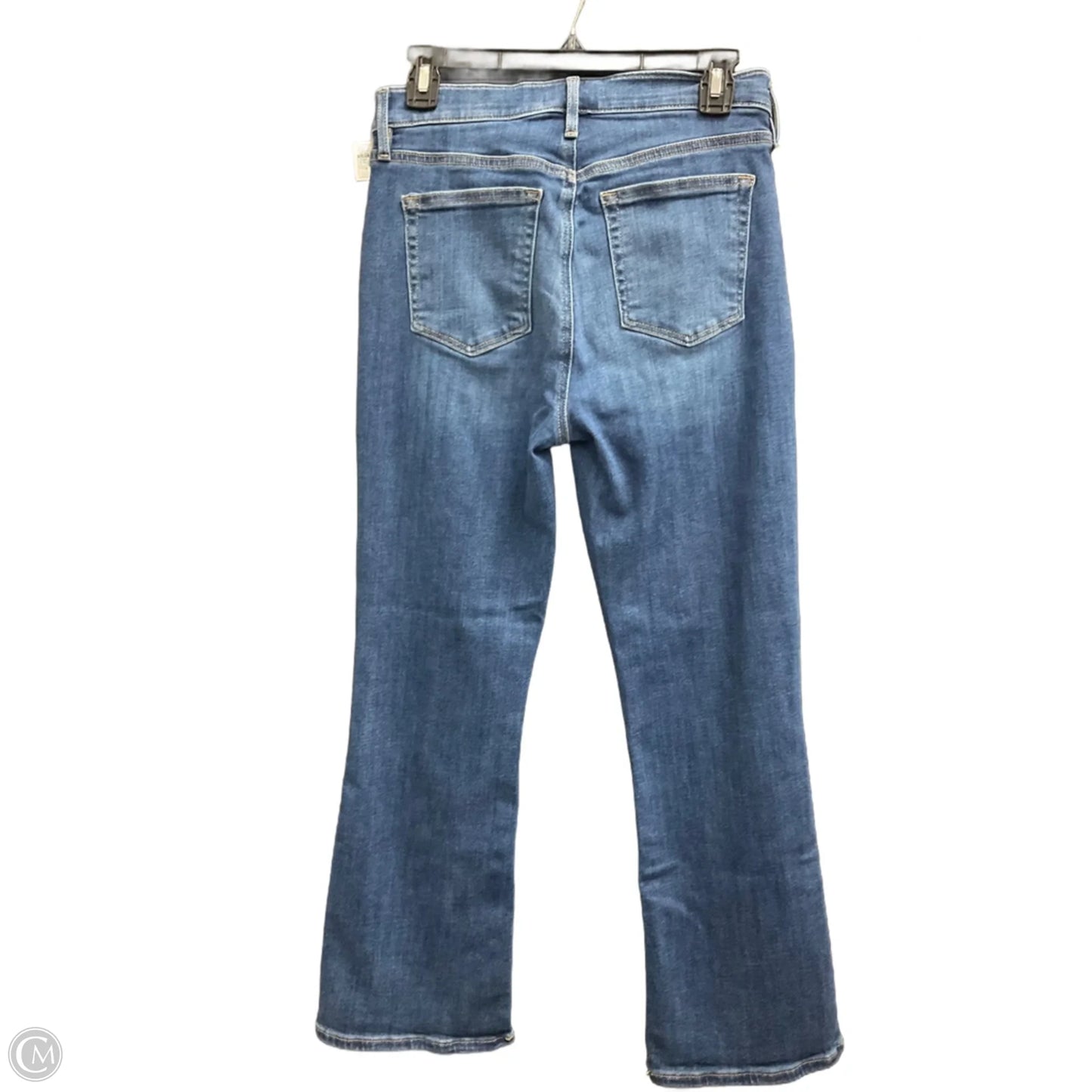 Jeans Cropped By Loft In Blue Denim, Size: 4
