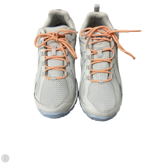 Shoes Athletic By Columbia In Grey & Orange, Size: 8.5