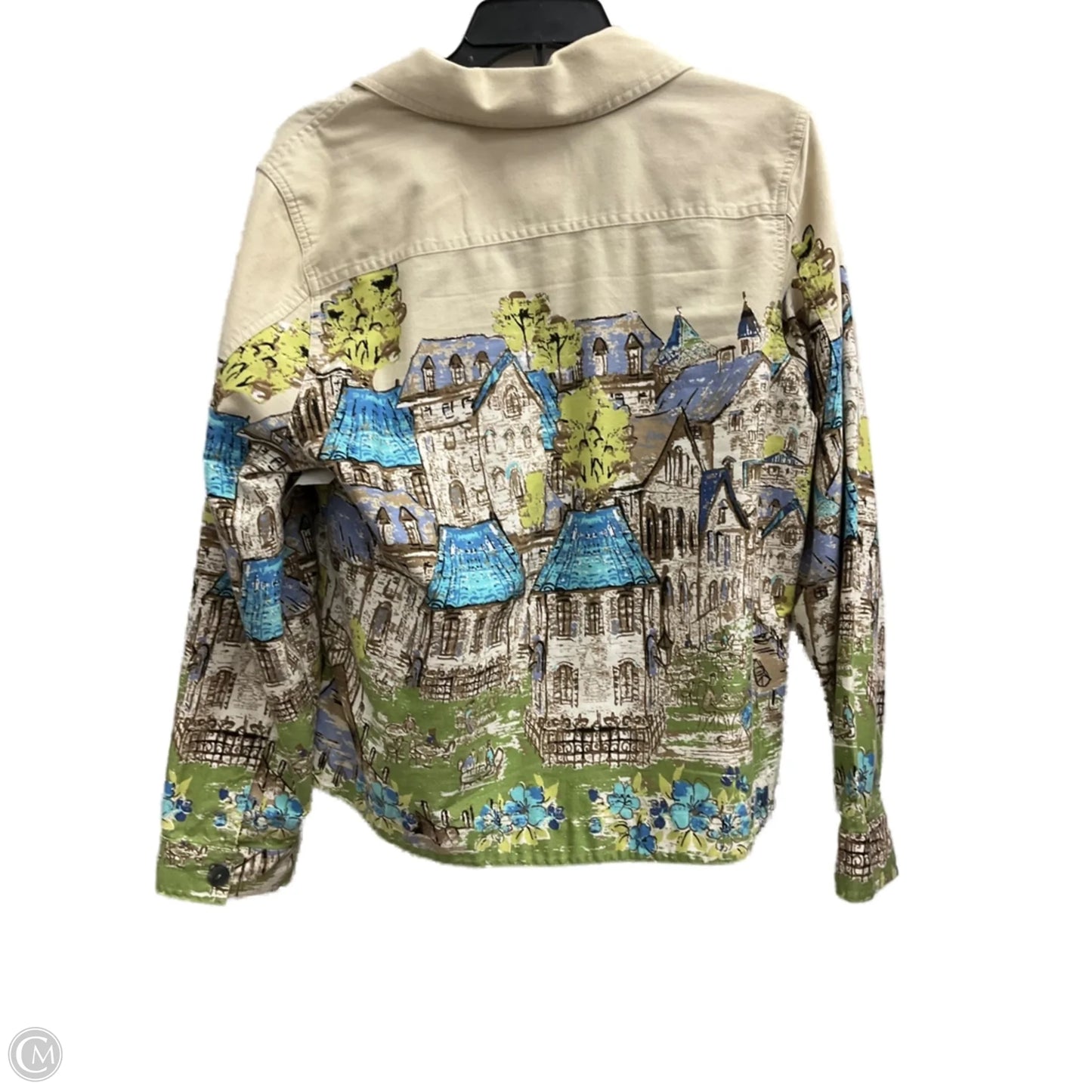 Jacket Shirt By Christopher And Banks In Multi-colored, Size: Xlp