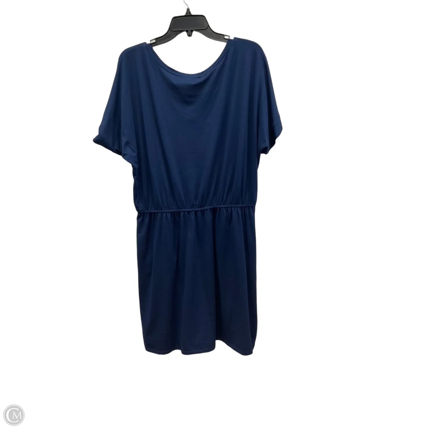 Dress Casual Midi By Pink Lily In Blue, Size: 3x