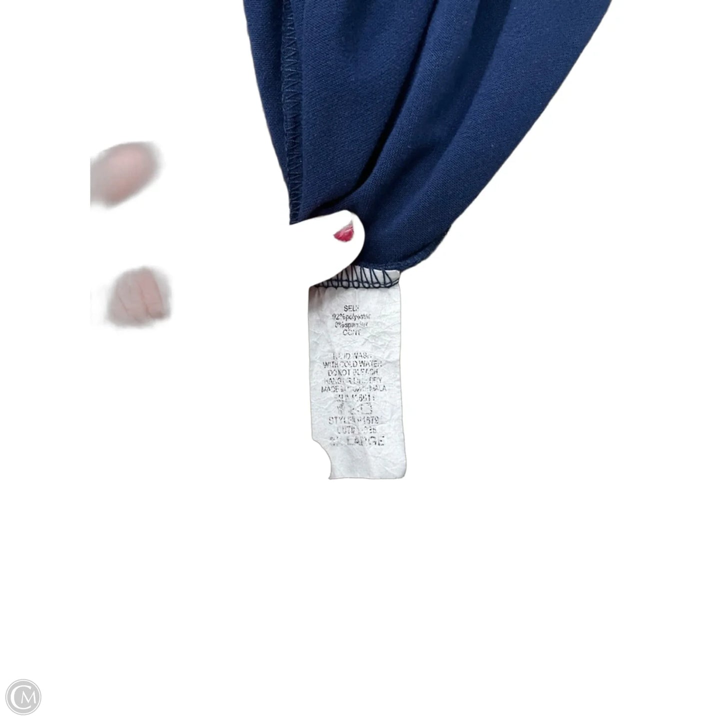 Dress Casual Midi By Pink Lily In Blue, Size: 3x