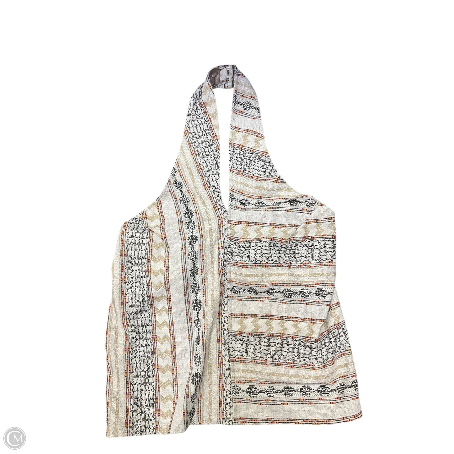 Top Sleeveless By Anthropologie In Striped Pattern, Size: L