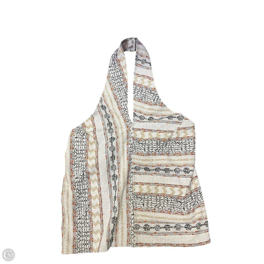 Top Sleeveless By Anthropologie In Striped Pattern, Size: L