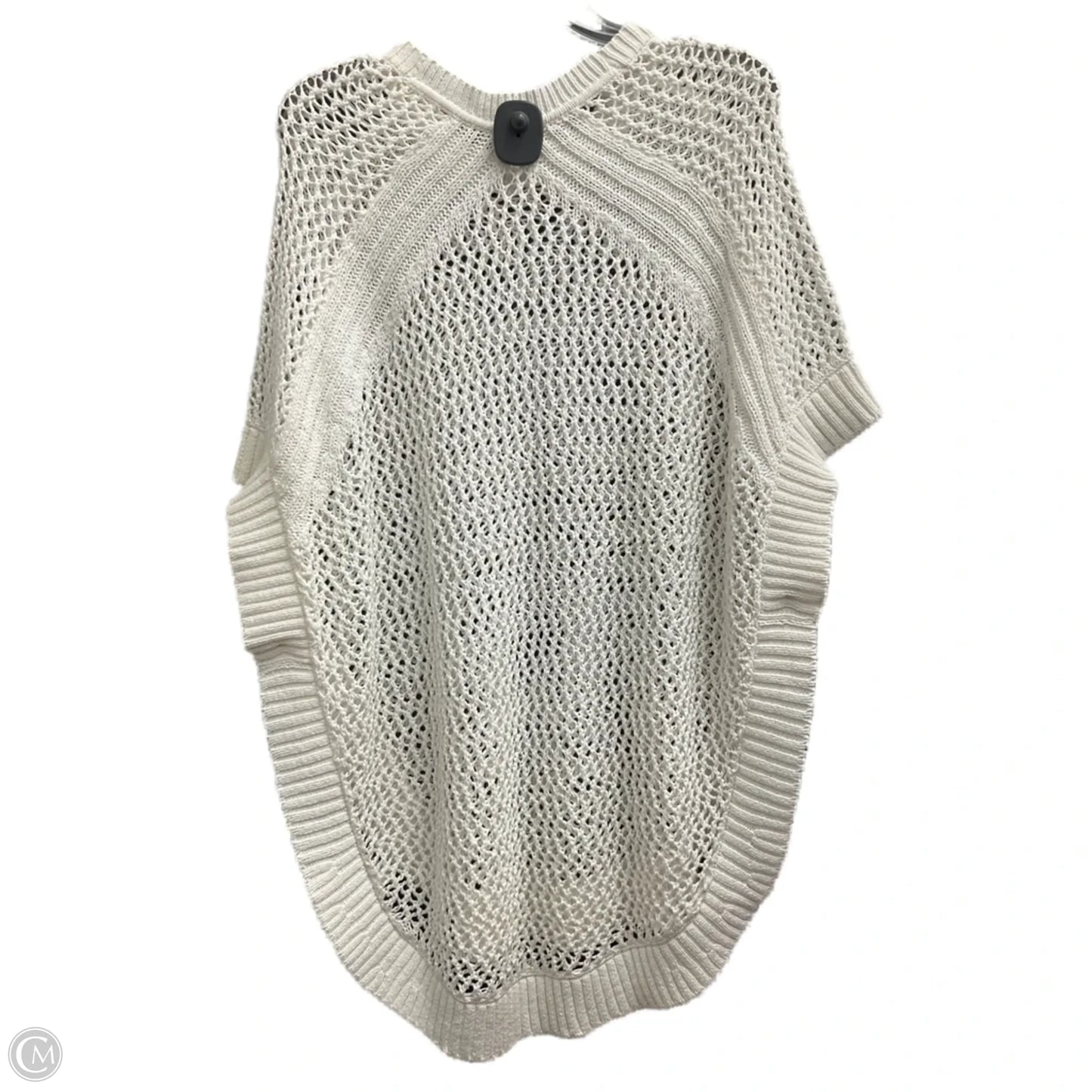 Poncho By Talbots In White, Size: Xs