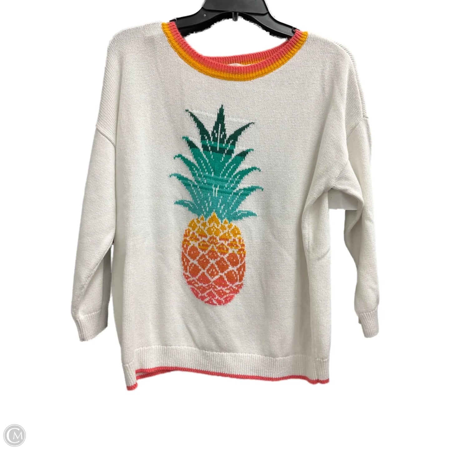Sweater By Loft In White, Size: S