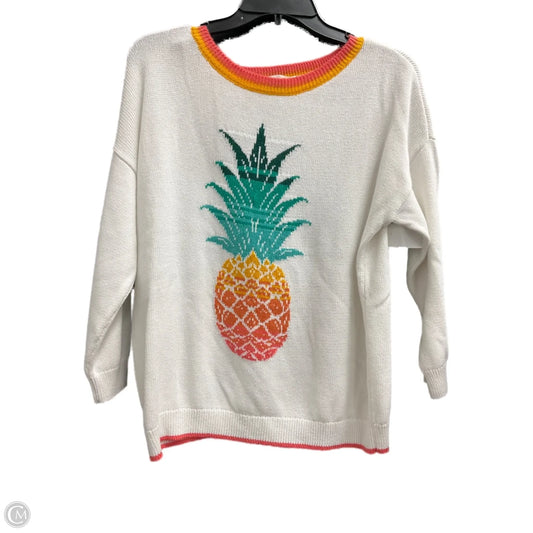 Sweater By Loft In White, Size: S