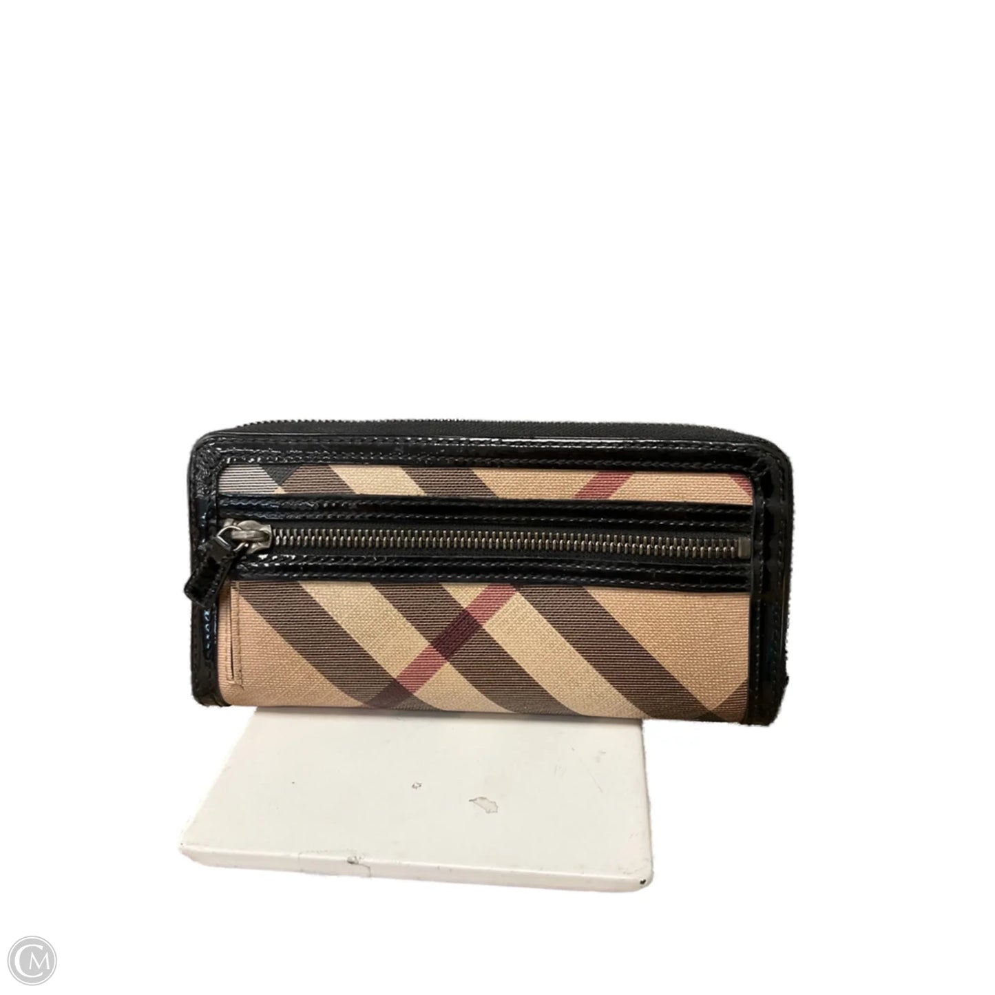Wallet Luxury Designer By Burberry, Size: Medium