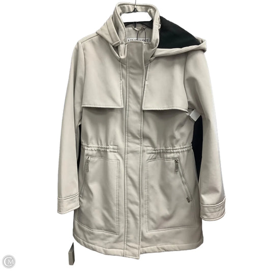 Coat Parka By Nine West In Grey, Size: M