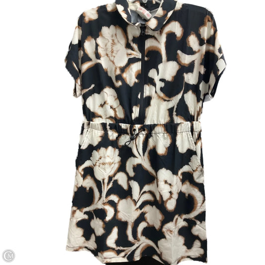 Athletic Dress By Talbots In Black & Cream, Size: Mp