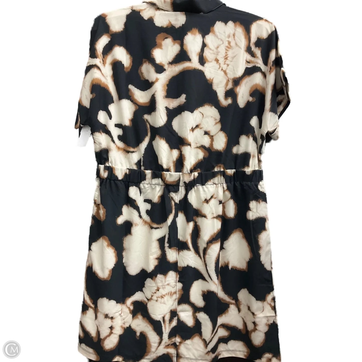 Athletic Dress By Talbots In Black & Cream, Size: Mp