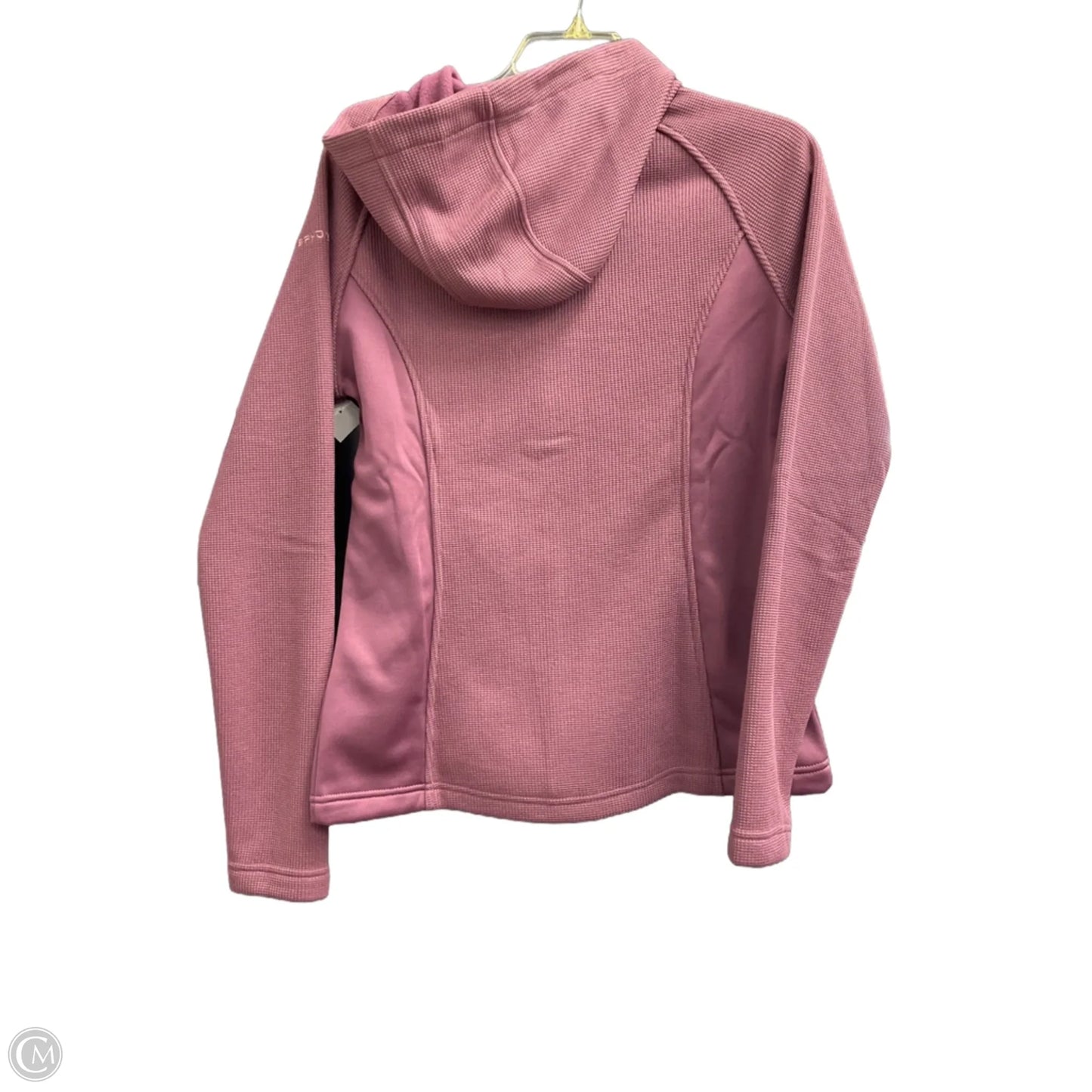 Athletic Top Long Sleeve Hoodie By Spyder In Purple, Size: M