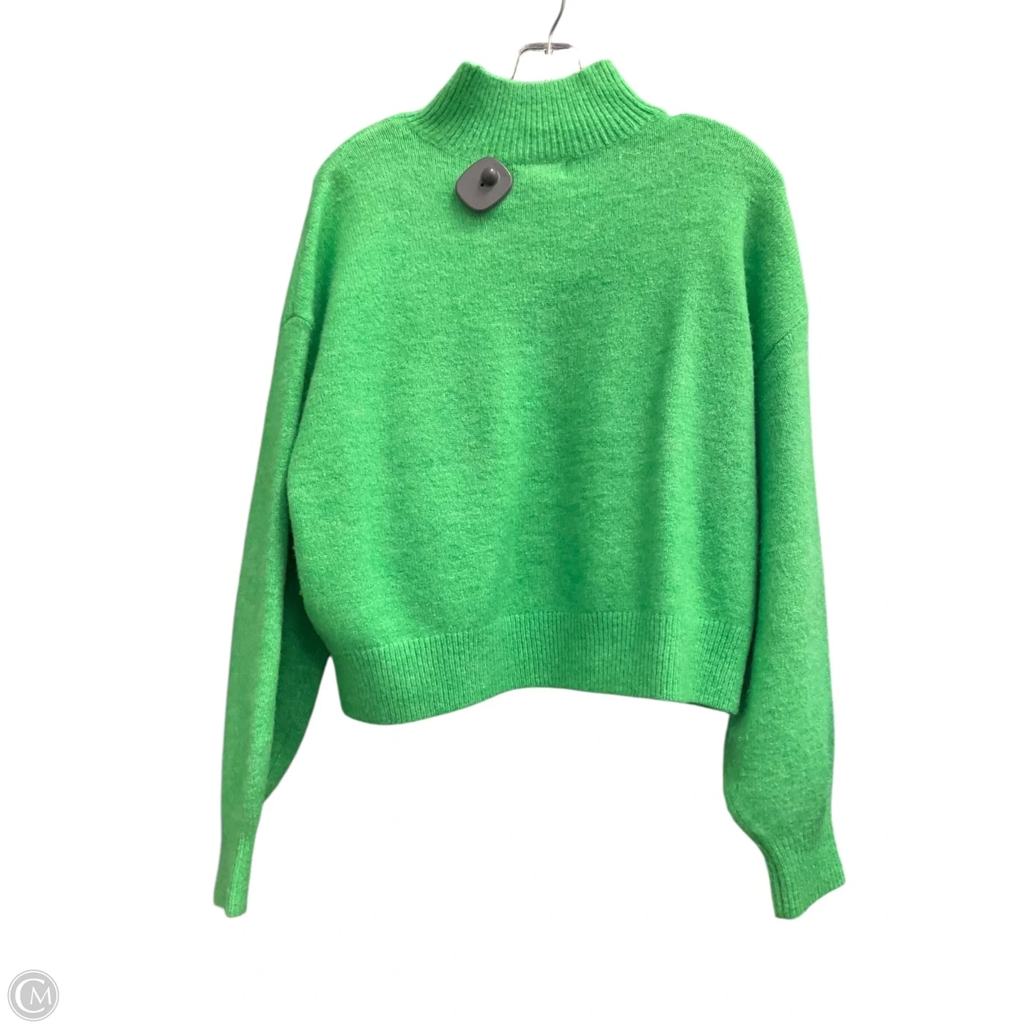 Sweater By Calvin Klein In Green, Size: M