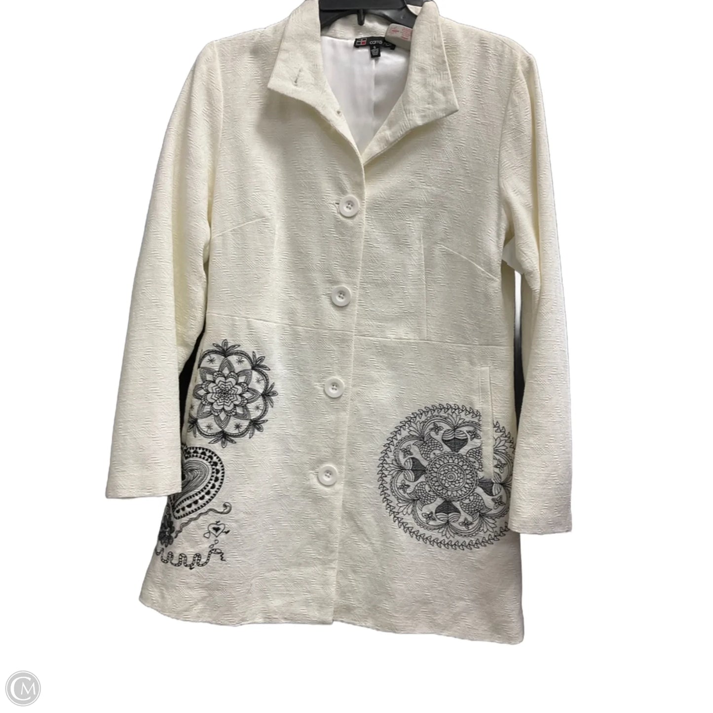 Blazer By Cma In Black & White, Size: 6
