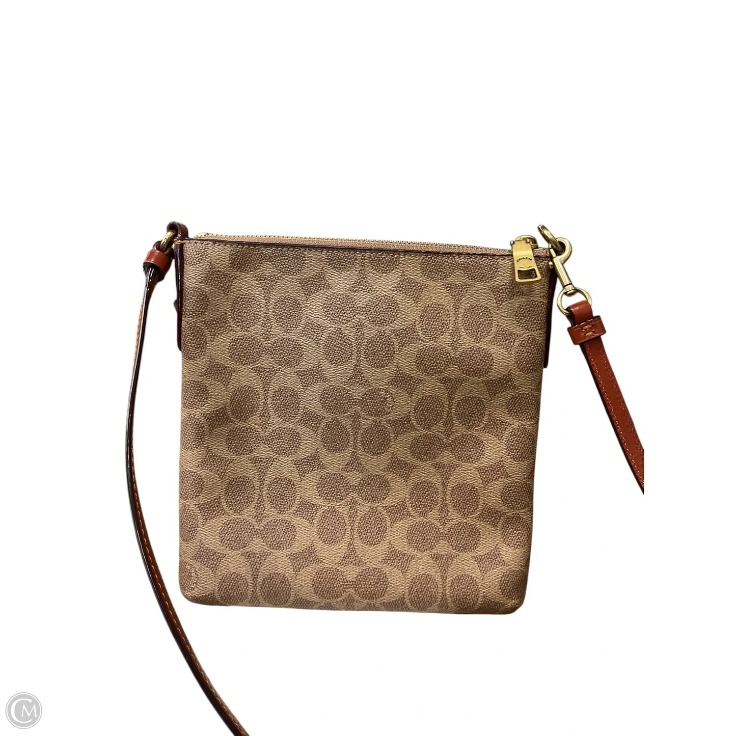 Crossbody Designer By Coach, Size: Medium